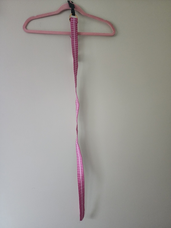 Vineyard Vines Pink Whale-Pattern Belt